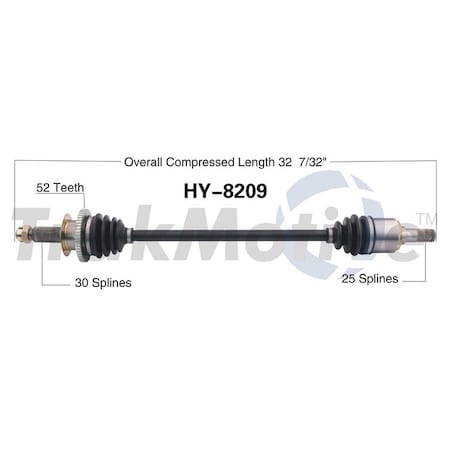 Surtrack Axle Cv Axle Shaft, Hy-8209 HY-8209